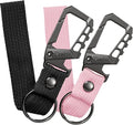 Metal heavy duty key chain carabiner clip bottle opener wrist lanyard ring car key fob unisex for men and women