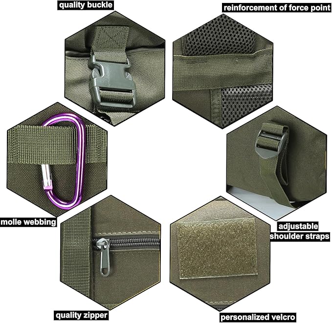 Hiking Backpack for Men 70L/100L Camping Backpack Military Rucksack Molle 3 Days Assault Pack for Climbing | Camping Backpack, 3 Days Assault Pack, for Climbing