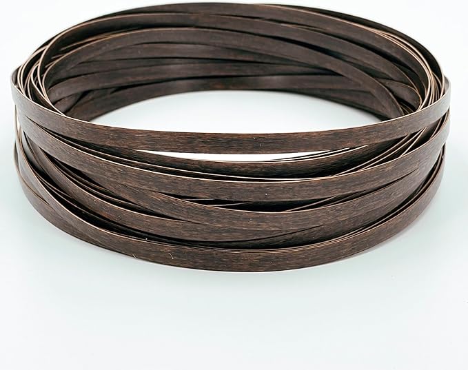 Wicker Repair Kit, Mottled Dark Brown, Polyethylene Material for Patio Furniture Repair, 130ft, High Strength