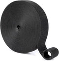 1/2In x 100Ft Reusable Cable Ties Hook and Loop Roll | Tie Down Straps, Nylon Double-Sided Strips, | Adjustable Multi-Purpose Wrap Fasteners forOffice, Home, Data Center