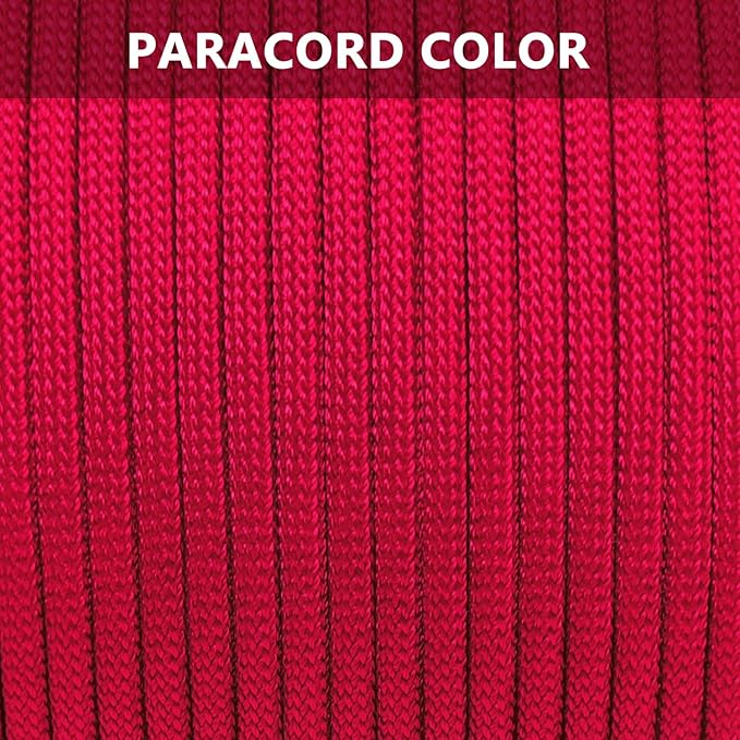 Paracord 325lb Diameter 2.7mm - 5 Strand Parachute Spool Cord - 100ft 200ft,Paracord for Camping,Hiking,Fishing,Outdoor and DIY