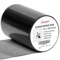 Secopad Black Window Screen Repair Tape, 3IN x 20FT (240IN) Screen Repair Kit for Windows or Doors, Strong Adhesive Fiberglass Mesh Patch Tape