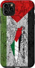 Kufiya PALESTINE Keffiyeh flag, Palestinian Map pattern Case for iPhone 11 Pro Max