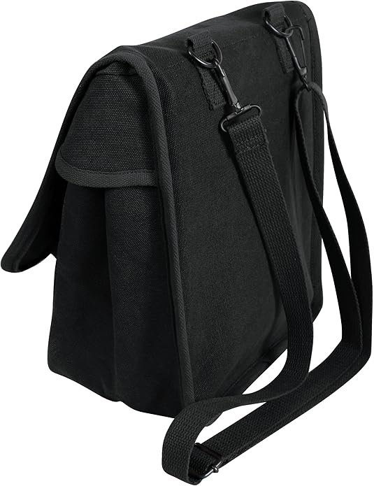 Rothco Canvas Map Case Shoulder Bag – Rugged Crossbody EDC Utility Storage