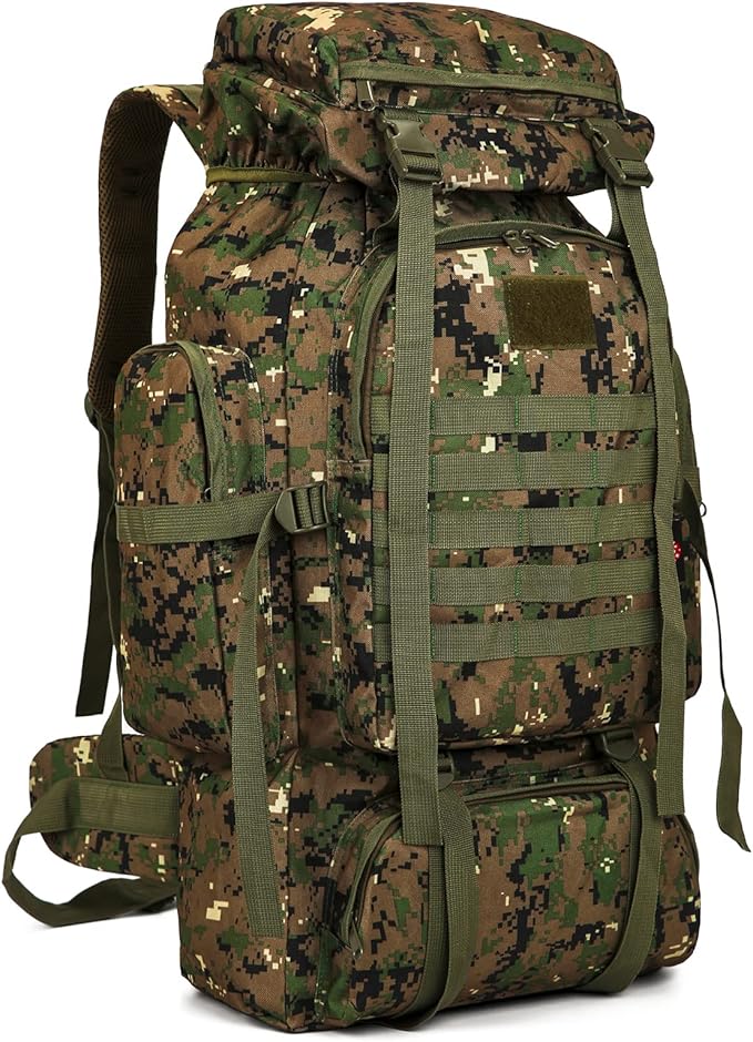 Hiking Backpack for Men 70L/100L Camping Backpack Military Rucksack Molle 3 Days Assault Pack for Climbing | Camping Backpack, 3 Days Assault Pack, for Climbing