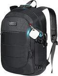 Tzowla 35 Liter Anti Theft Backpack with Tracker Tag,Giant Tumbler Holder Pocket and Lock,15.6 Inch Laptop Backpack