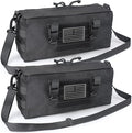 WYNEX Large Molle Pouch, Tactical Molle Bag Vertical Admin Pouch, Modular Utility Pouch Increment Side Pouch for Tactical Backpack Molle Rucksack Attachment, with Shoulder Strap For Use as Sling Bag