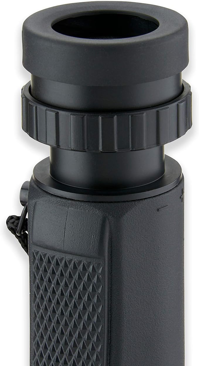 Carson BlackWave 10x25mm Waterproof Monocular, Black (WM-025)