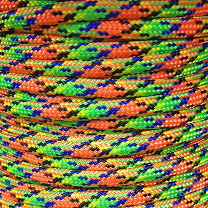 Paracord Planet Nylon 550lb Type III 7 Strand Paracord - Made in The U.S.A - Strong and Durable