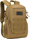 ArcEnCiel 10L/20L Mini X-Small Tactical Backpack MOLLE Daypack Gear Pack Camping Bag with Patch