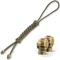 M-Tac Skull Knife Lanyard with Bead – Paracord Lanyard for Knives & EDC – Tactical Knife Fob Pull Cord – Durable Paracord