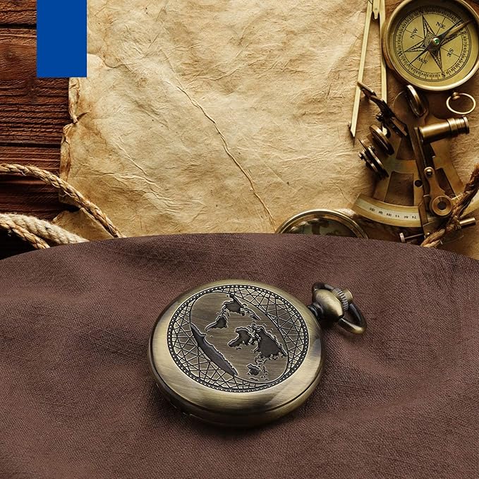 Create idea Retro Portable Compass Camping Survival Compass Metal Pocket Compass Kids Compass for Hiking Camping Hunting Outdoor Military Navigation Tool