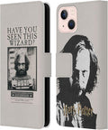Head Case Designs Officially Licensed Harry Potter Sirius Black Poster Prisoner of Azkaban II Leather Book Wallet Case Cover Compatible with Apple iPhone 13