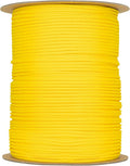 The Paracord Store | Type III 550 Paracord - 250 FT Spool, Canary Yellow | Heavy Duty 7 Strand Tactical Paracord - USA Made Nylon Outdoor Parachute Cord for Camping, Fishing & More - Survival Cord