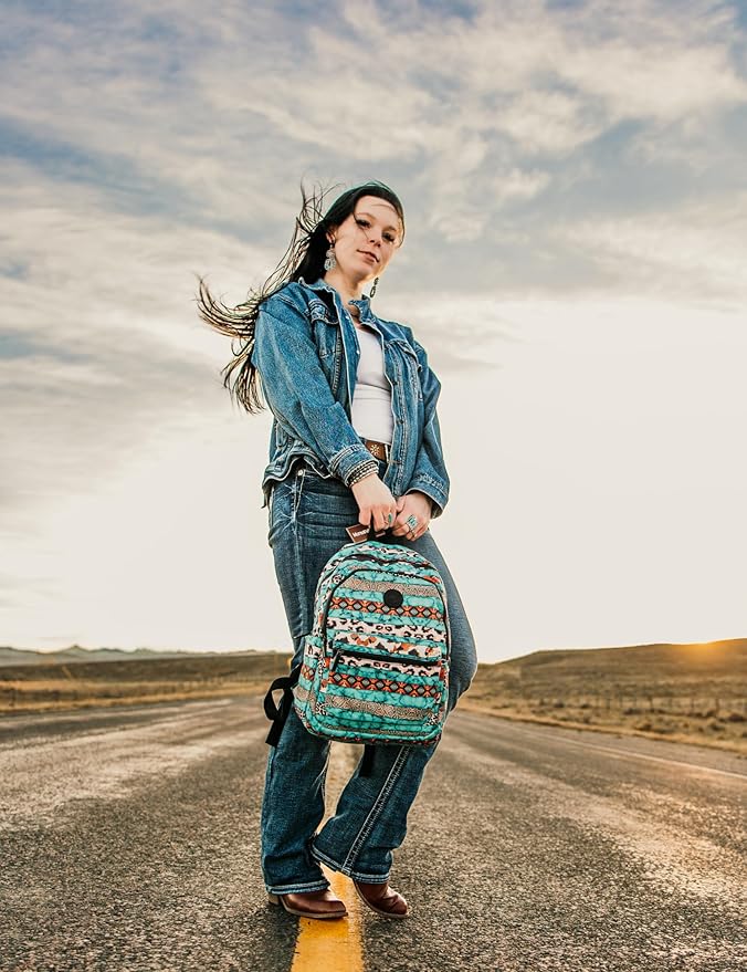 Montana West Backpack for Women Western Travel Backpack Purse Casual Daypack for Laptop College