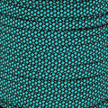 MOOCY Diamond Pattern Paracord 550 Blue Black,5/32 in x 164 ft (4mm x 50m),7 Inner Strands/Parachute Cord,Nylon Type III Paracord,Ideal Nylon String for Survival & Camping Gear