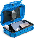 Evergreen 56 Dry Box - EDC Tough Protective Case USA Made for Organization of Cameras, Phones, Camping, Fishing, Hiking, Water Sports (Blue)