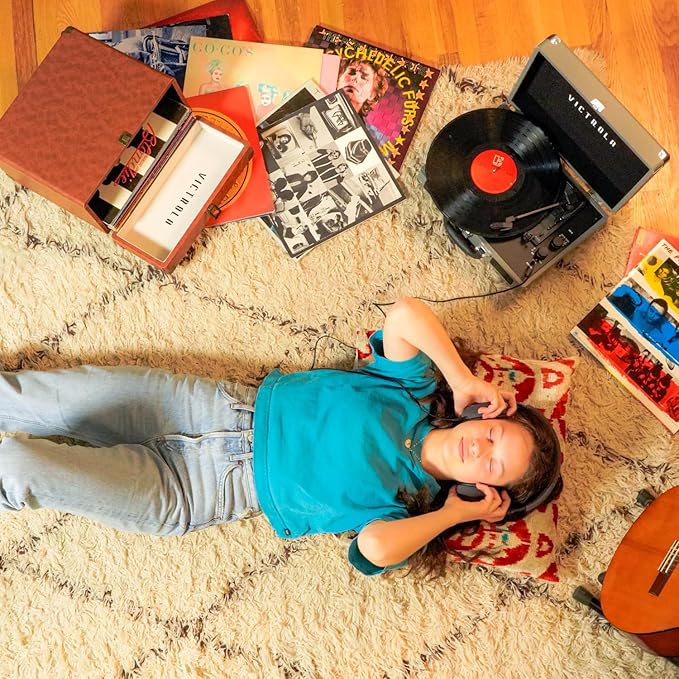 Storage case for Vinyl Turntable Records