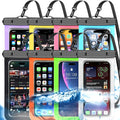 Famoby Up to 8.3" 8 Pack Multicolor Universal Waterproof Phone Pouch, Large Phone Waterproof Case Dry Bag, Protection Level: IP68, Outdoor Sports for Apple iPhone,Samsung,and More, Multicolor 8 Pack