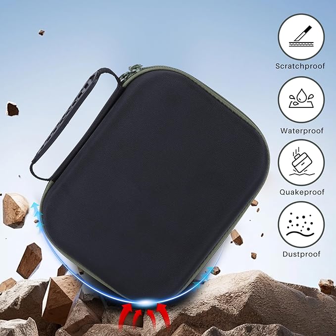 Storage Case Compatible with Walker's Razor Slim Shooting Hearing Protection Electronic Earmuffs
