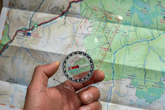 Coghlan’s Outdoor Compasses for Hiking, Camping, Survival & Orienteering – Map, Lensatic, Liquid-Filled, Wrist, Carabiner & Pocket Navigation Tools