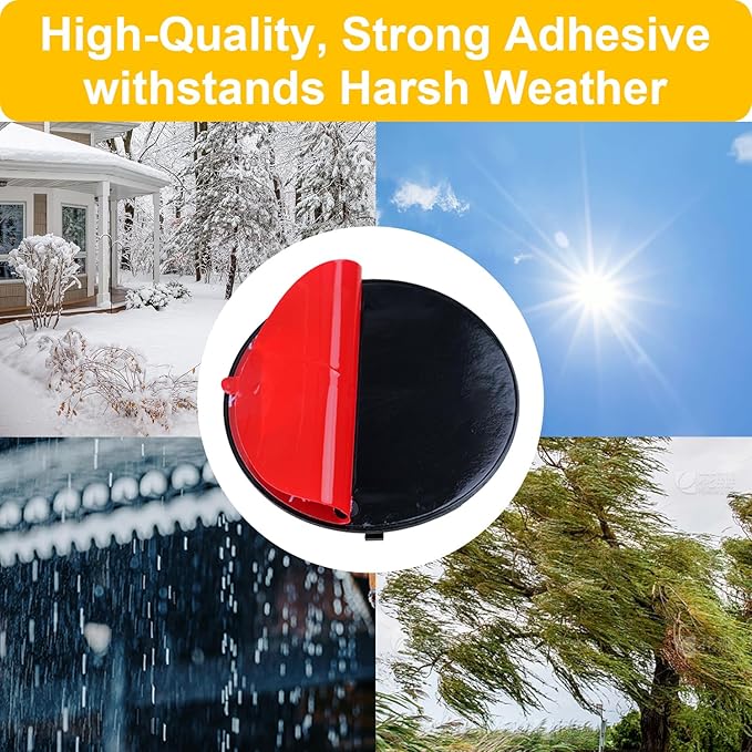 2 Pack Adhesive Wall Mount Bracket for Ring Indoor Cam,Strong VHB Stick On,No Drilling Camera Mount for Ring,Two Ways Installation with Tape and Screws-Black