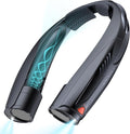 Portable Neck Fan, 6000mAh Rechargeable Personal Fan with 6 Speeds, Up to 20 Hours Runtime, 360° Cooling Wearable Fan with LED Light, Hands-Free Fan for Travel Camping Outdoor