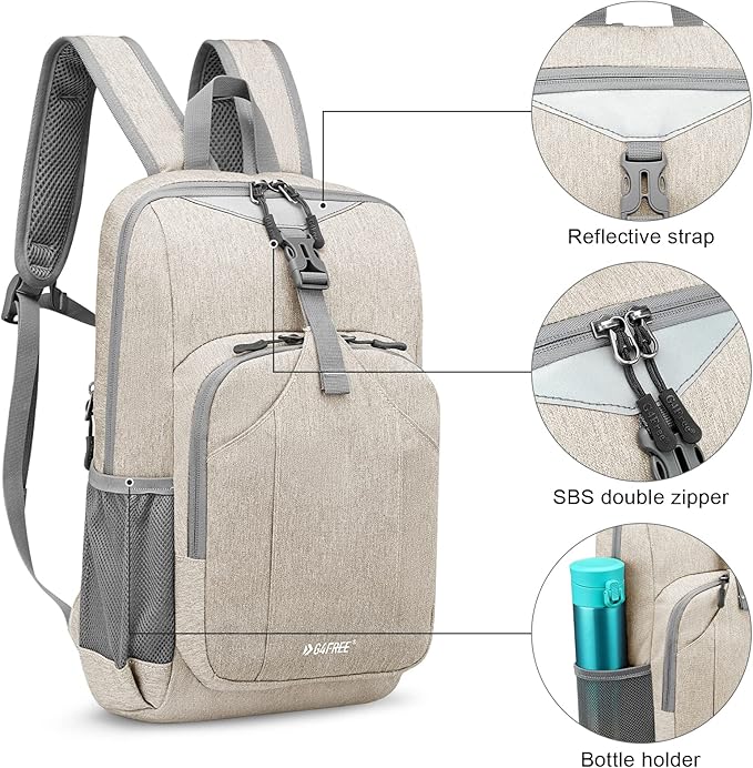 G4Free Mini 10L Hiking Daypack Small Hiking Backpack Cycling Compact Shoulder Backpack Outdoor for Men Women