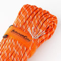 TITAN Survival Patented Paracord 550 - 25ft, 100ft, 500ft & Color Options - 620LB Strength Survival Paracord Military Spec with 3 Strands - Heavy Duty Hank Cord for Camping & Outdoors with Firestarter