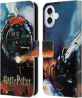 Head Case Designs Officially Licensed Harry Potter Hogwarts Express Prisoner of Azkaban II Leather Wallet Case Compatible with Apple iPhone 16 Plus