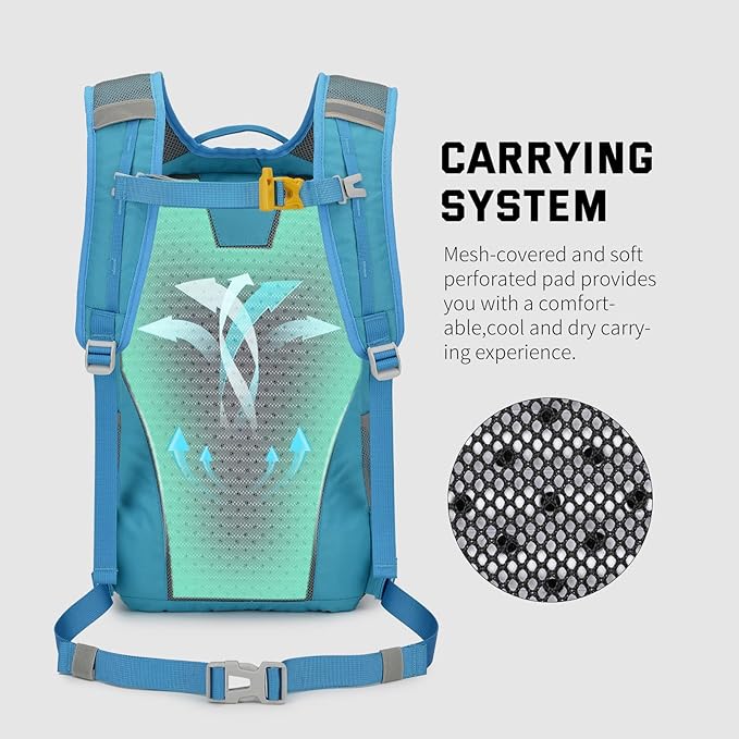 SKYSPER Small Hiking Backpack, 20L Lightweight Travel Backpacks Hiking Daypack for Women Men