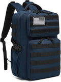 Wotony Military Tactical Backpack for Men Waterproof Daypack 3 Day Assault Pack Molle Bag with Water Bottle Holder