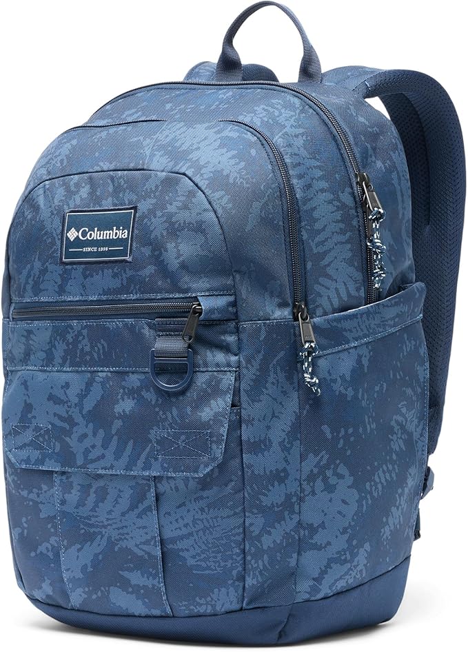 Columbia Unisex Buxton 26L Backpack, Collegiate Navy Ferned, One Size