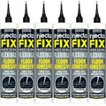 Floor-Fix Pro 10.1 Fl Oz The Original Extra Strength - Fix Loose & Hollow Tiles, Repair Squeaky Wood Floor- All in One 5/64” Syringe Tip + Self Clearing Steel Tip (6)