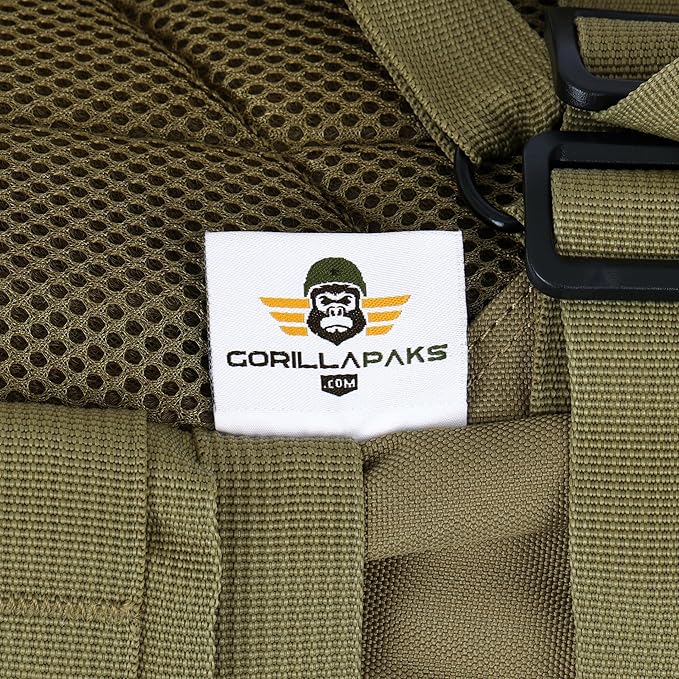 30L Tan Tactical Backpack - MOLLE Military Bug Out Bag, Small Survival Rucksack & EDC Daypack for Hunting, Hiking, Camping, Travel - Outdoor Gear for Men & Women