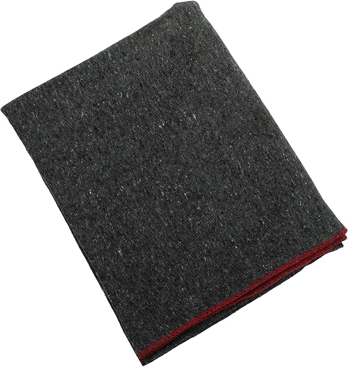 Rothco Wool Rescue Survival Blanket – Warm Emergency Outdoor, Camping Sleep Throw