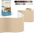 KING MOUNTAIN Canvas Repair Tape,Outdoor Gear Patch, 4×63 Inches,Waterproof,Self-Adhesive for Repairing Boat Covers,Sun Shades,Sofas,Tents,Lounge Chairs,Awnings (Khaki)