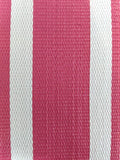 USA Chair Replacement Lawn Chair Webbing Kit - UV-Resistant Straps Made with Durable Polypropylene. Chair Webbing Kit (2 1/4" x 50', Pink and White Stripe)