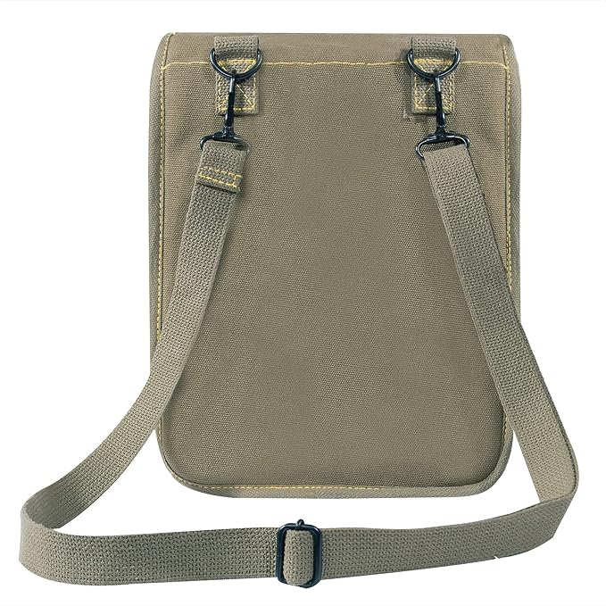 Rothco 57960: Canvas Map Case Shoulder Bag with Military Stencil