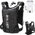 Zelvot Running Vest with 2L Water Bladder, Hydration Backpack, U.S. Original Design Patent, Lightweight Hydration Pack with Gear Holder, Reflective Chest Pack for Men Women for Marathon