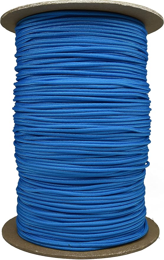 275 Cord 5 Strand Paracord - 40+ Colors in 100 Feet Bundles and 1000 Foot Spools