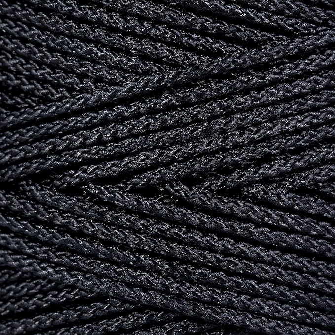 Hongda #9 Braided Bank Line Twine, 989 Feet Black Bonded Nylon Gangion Line (70–300 lb), Predictable Break Strength • Abrasion & UV Resistant • Clean Easy for Offshore Tuna Longline & Groundfish Sets