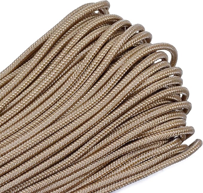275 Cord 5 Strand Paracord - 40+ Colors in 100 Feet Bundles and 1000 Foot Spools