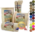 TOUGH-GRID 550 Paracord, Type III Mil-Spec Nylon Rope - 50 Ft Desert Camo Tactical Survival Cord