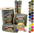 TOUGH-GRID 550 Paracord, Type III Mil-Spec Nylon Rope - 500 Ft Digi-Camo Tactical Survival Cord