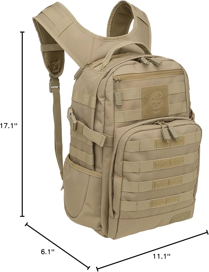 SOG Specialty Knives & Tools SOG Ninja Tactical Day Pack, 24.2-Liter, Coyote, One Size