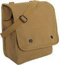 Rothco Canvas Map Case Shoulder Bag – Rugged Crossbody EDC Utility Storage