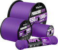 Paracord Rope 550 lb - 200ft 5/32" Parachute Cord 4MM 7-Strand para Cord - Heavy Duty Spool String for Survival,Camping Gear, Survival Bracelet, Clothesline - Purple