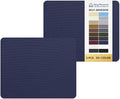 KING MOUNTAIN Canvas Repair Patch 9 x11 Inch 2 Pcs Self-Adhesive Waterproof Fabric Patch for Sofas, Tents, Furniture,Tote Bags, Car Seats (Dark Blue)