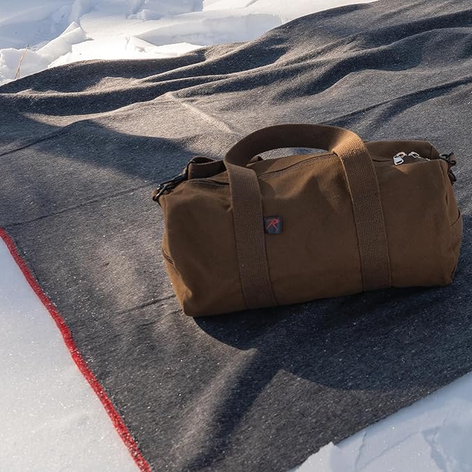 Rothco Wool Rescue Survival Blanket – Warm Emergency Outdoor, Camping Sleep Throw